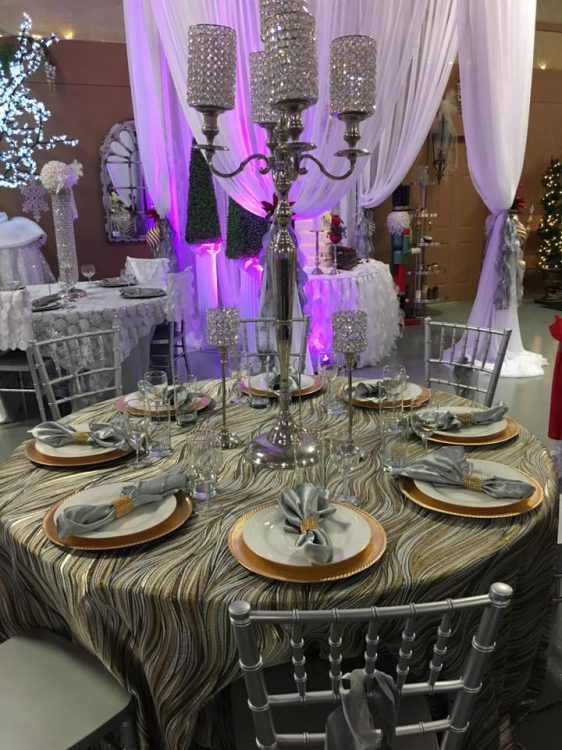 Silver 44 Candleabra