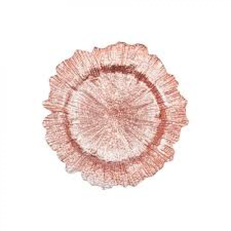 Blush/Rose Reef Charger Plate