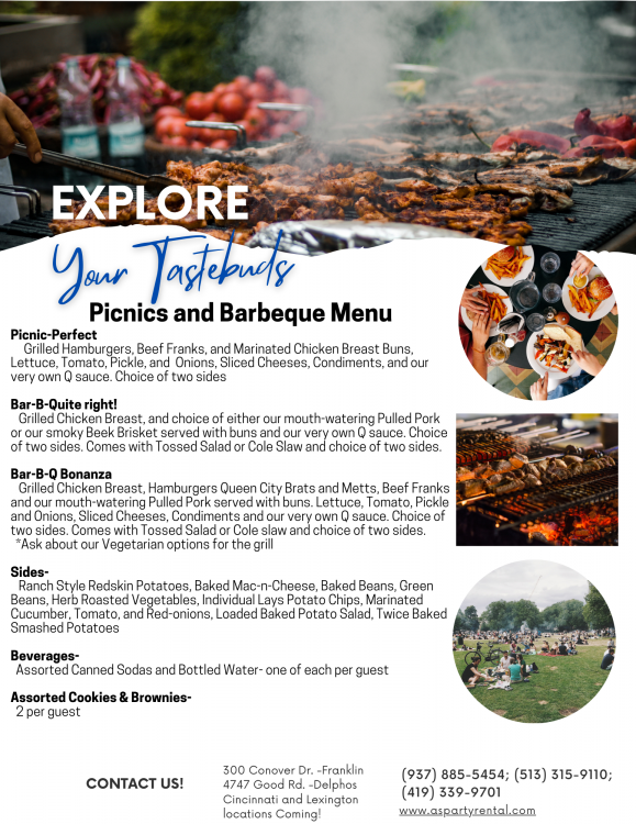 Catering Menu