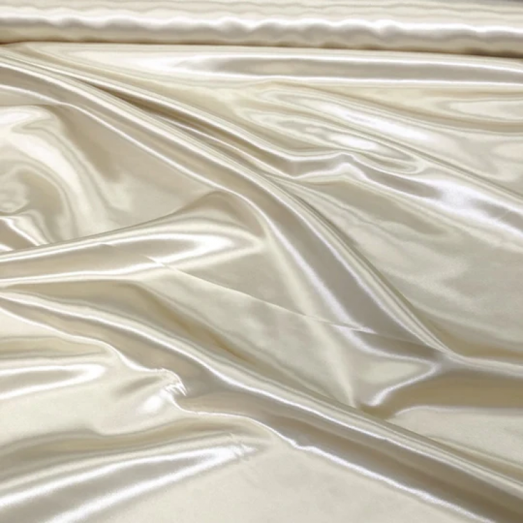 40' Ivory Satin Drape