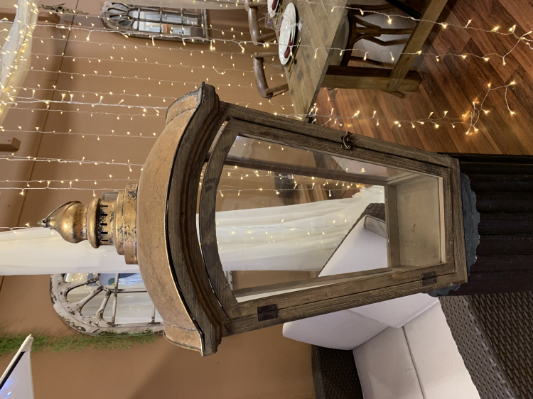 Wood Lantern 32