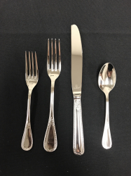 Dinner Fork Savoy Silver (Minimum Set of 10)