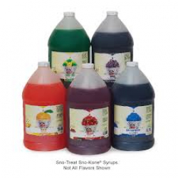 Snow Cone Syrup Lime 1 Gallon