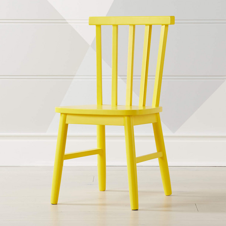 Yellow Kids Chair