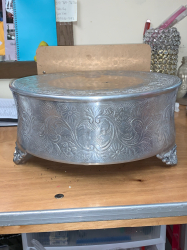 Silver Cakestand Small