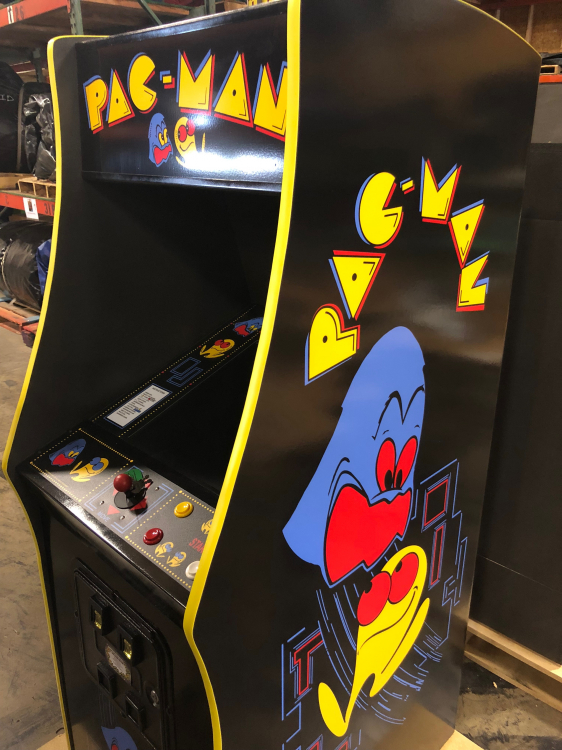 Black Pac Man Cabinet with 60 games