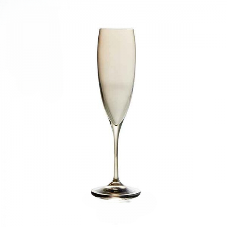 Aurora Smoke Champagne Flute