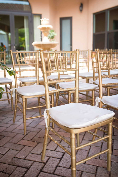 Chiavari Chair Setup