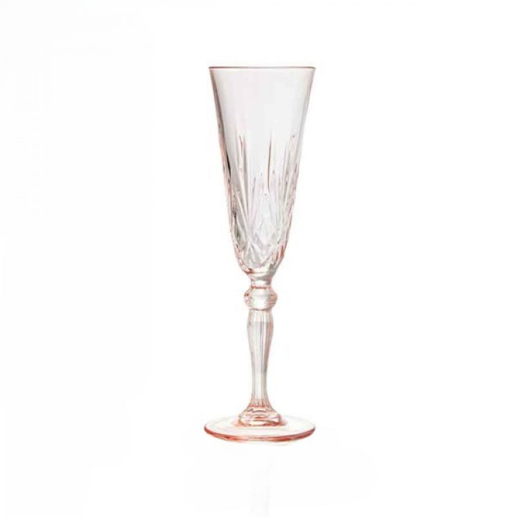 Melodia Blush Champagne Flutes