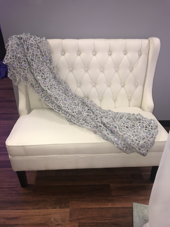 White Tufted Chair
