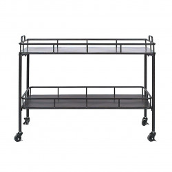 Large Black 2 Tier Bar