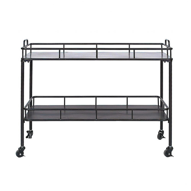 Large Black 2 Tier Bar