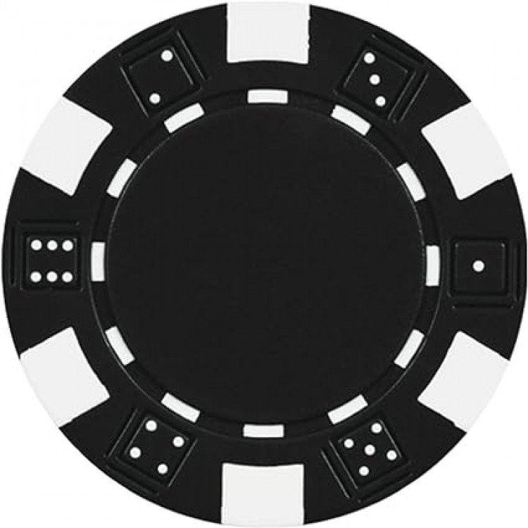 Black Poker Chip (100)