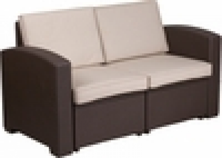 Outdoor Rattan Love Seat
