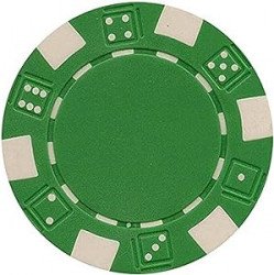 Green Poker Chip (100)