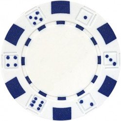 White Poker Chip (100)