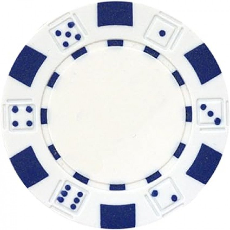 White Poker Chip (100)