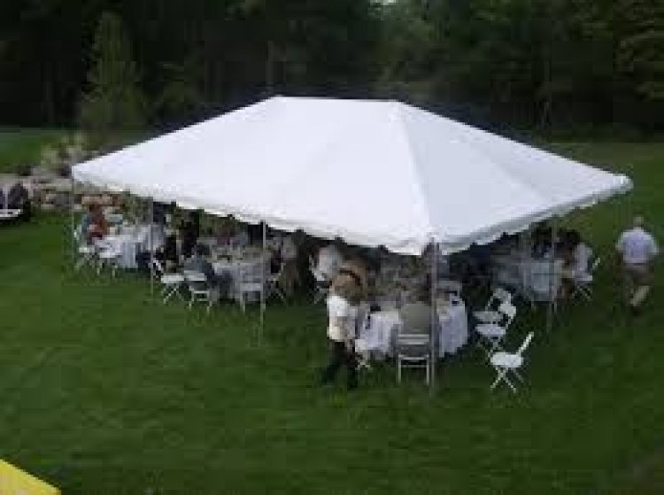 30×30 Frame Tent (72 Guests) – Cincinnati Event Rentals