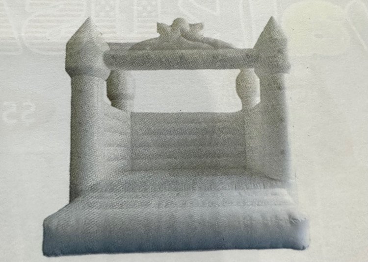 White Wedding Bounce House