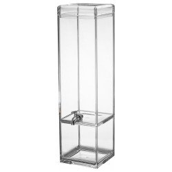 Acrylic Square Beverage Dispenser 3 Gallon