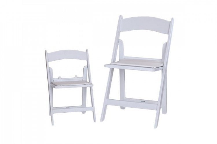 Kids White Garden Chair