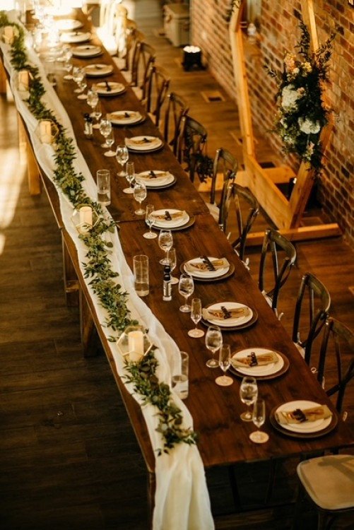 Table Runners At A&S Party Rental Dayton Ohio