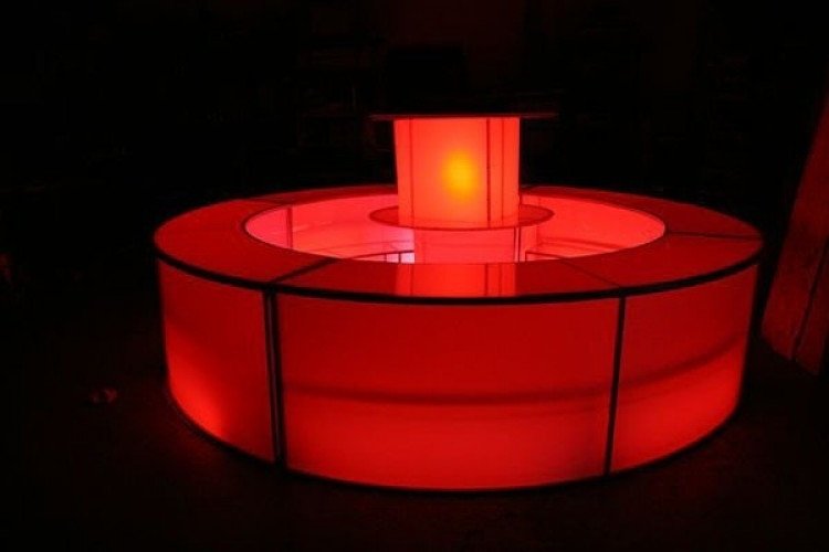 360 LED Customize Bar & Bar Back 5 Piece