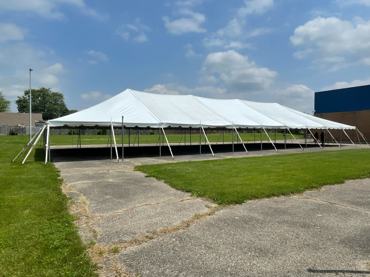 40'x100' Pole Tent (Grass Only)