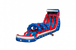 22ft Stars and Stripes Slide