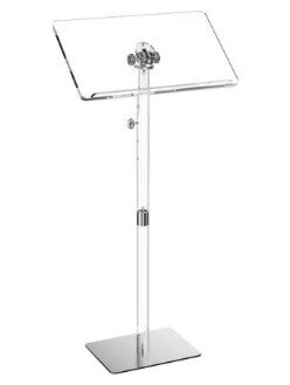Acrylic Clear Podium - Delivery ONLY