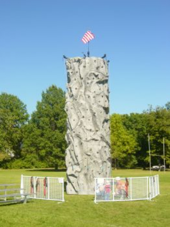 Climbing Rock Wall