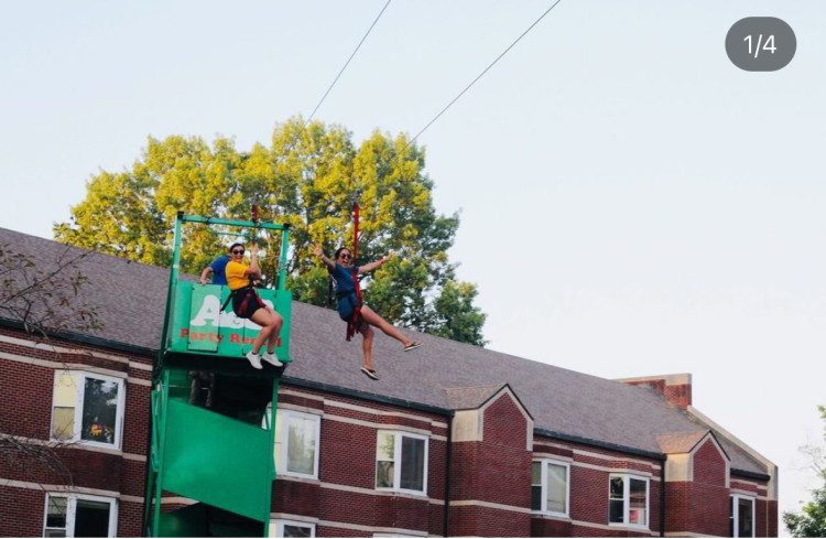 Extreme Dual Mobile Zip Line Extreme Dual Mobile Zip Line