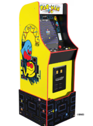 Yellow Pac Man Cabinet with 60 games