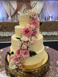 Gold Cake Stand Large