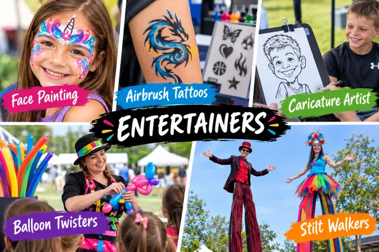 Event Entertainers, Performers & Artists Event Entertainers, Performers & Artists